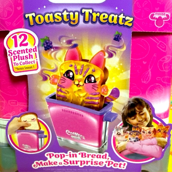 Cookeeze Toasty Treats Plush toy collectible kit - Picture 1 of 4